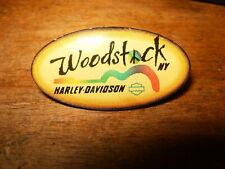 WOODSTOCK  NEW YORK  HARLEY DAVIDSON DEALER PIN picture