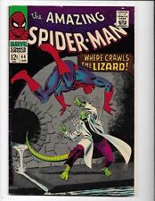 AMAZING SPIDER-MAN 44 - VG/F 5.0 - AUNT MAY - 2ND APP OF THE LIZARD (1967) picture