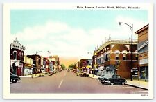 Postcard  Main Avenue Looking North McCook NE-Nebraska picture
