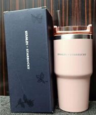 NEW Starbucks Stanley Stainless Steel Vacuum Car Hold Straw Cup Tumbler Gifts picture