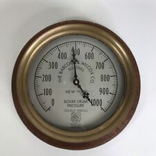 Vintage Ashcroft Boiler Drum Pressure Gauge 1000 PSI picture