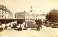 N.D., France, Grenoble, Vintage City Hall albumen print, albumin print  picture