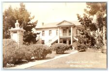 c1930's First Capital Building View Zan Monterey CA RPPC Photo Postcard picture