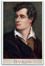 c1910 George Gordon Sixth Lord Byron London England Oilette Tuck Art Postcard picture