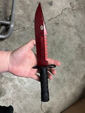 NEW Elite CS Knives Fixed Blade Combat Knife - Red picture