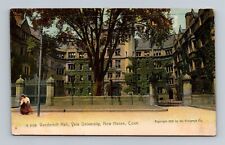 Yale University Vanderbilt Hall New Haven CT Connecticut c.1908 Postcard picture