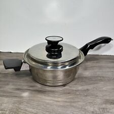 Pro Health Ultra Cookware Stainless Steel Steamer Strainer & Lid 8.5 Inches EUC picture