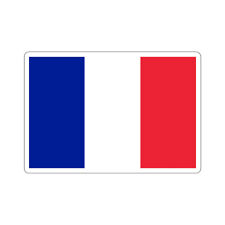 Flag of France STICKER Vinyl Die-Cut Decal picture
