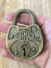 Vintage Old HAR-MAC Padlock No Key Lock picture