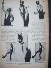 1901 W.C. FIELDS Comedian Juggler ::: magazine article  3 picture
