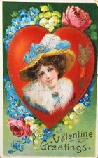 c1910 Valentines Day Greetings Picture Postcard ~ Embossed, Germany ~ #-5024 picture
