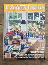 Vintage Country Living Magazine August 1989 Summer Seaside Cottage picture