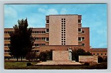 Dubuque IA, Xavier Hospital, Saint Francis Shrine, Iowa c1970 Vintage Postcard picture