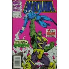 Darkhawk Annual #2 Newsstand  - 1991 series Marvel comics NM minus [j` picture