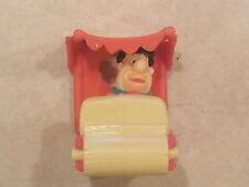Vtg 1998 Hanna Barbera Fred Flintstones Pop Up Car Toy SUBWAY Figure picture