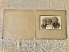 Antique 1916 Photograph Signed & Dated Children Portrait Family Single Album picture