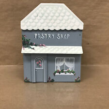 Whimsical Country Decorative Wooden Hand Painted Pastry Shop Storage Box picture