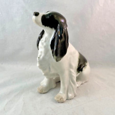 Vintage Lomonosov Of Russia Porcelain Figurine Dog 