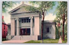 c1900s~Detroit Michigan MI~First Church of Christian Science~Woodwad~Postcard picture