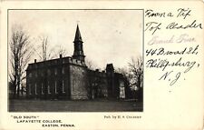 Old South Lafayette College Easton PA Undivided Postcard c1905 picture