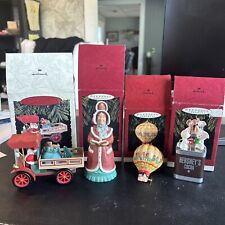 Hallmark Keepsake Ornaments Lot Of 4 All In Original Boxes New picture