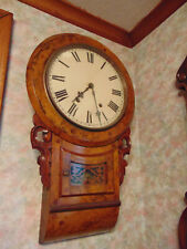Nice Seth Thomas Anglo American Wall Clock- Runs Fine picture