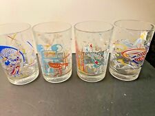 Set of 4 McDonalds Walt Disney World Remember The Magic 25th Anniversary Glasses picture