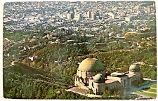 Los Angeles California CA Griffith Observatory & Planetarium 1960s Postcard Vtg picture