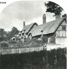Anne Hathaway's Cottage Shottery, England Stereoview 11-18 picture