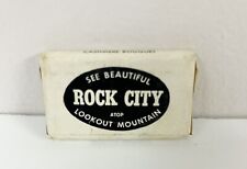Vintage Rock City Travel Soap 1950’s Atop Lookout Mtn TN Cashmere Bouquet MCM picture