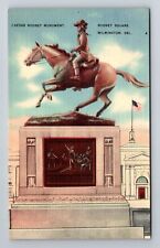 Wilmington DE-Delaware, Caesar Rodney Monument, Antique Vintage Postcard picture