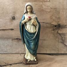 Vintage Immaculate Heart Of Virgin Mary Catholic Figure picture