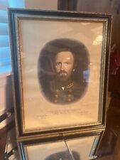 1871 Civil War Lithograph General Stonewall Jackson By A B Walker picture