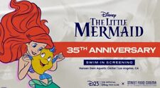 Disney The Little Mermaid 35th Anniversary D23 Exclusive Screening Bundle LE picture