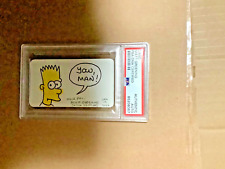 Matt Groening Signed Autographed Bart Color Sketch Card AUTO PSA/DNA  Simpsons picture