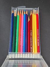 Lot Of 12 Vtg Eberhard Faber Colorbrite Pencils picture