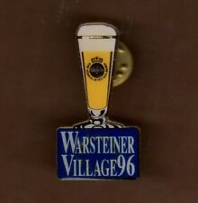 Warsteiner Village '96 Lapel Pin Atlanta Olympics 1996, Beer Glass Mug Metal NEW picture