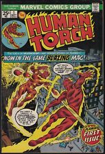 Marvel Comics HUMAN TORCH #1 1974 Vintage Issue FN/VG picture