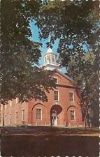 Wiscasset Maine~Old c1824 Court House~1950s Postcard picture