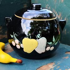 Vintage McCoy Painted Fruit Cookie Jar w Lid picture