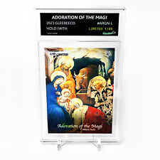 ADORATION OF THE MAGI Card 2023 GleeBeeCo Holo Faith #ARGN-L /49 Made picture