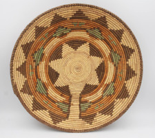 African Basket/Fruit Bowl, Tightly Hand Woven, 14
