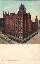 Broad Street Station, Philadelphia, PA, Undivided back, Antique Postcard picture