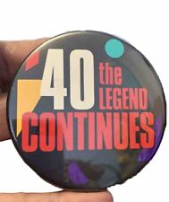 Vintage 40 The Legend Continues RUSS BERRIE pin pinback button picture