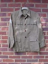 WW2 US BRITISH ANZAC ARMY TROPICAL COMBAT JACKET SHIRT picture