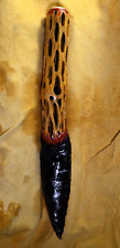 Handmade Cholla Handled Obsidian Knife picture
