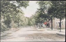WARNER, NH. C.1907 PC.(A9)~VIEW OF WARNER MAIN STREET. MADE IN GERMANY COLOR picture