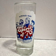 Vintage 1976 Myers's Rum Spirit of  '76 Glass United States Bicentennial picture
