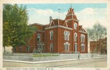 Vintage postcard 1928 Mercer County Court House, Princeton, W. Va picture