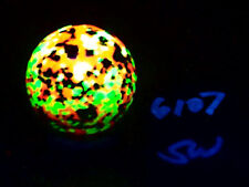 Fluorescent Calcite and Willemite Sterling Hill NJ 38mm UV SW Sphere 6107 picture